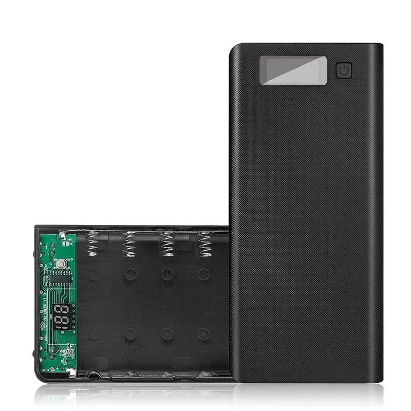 Battery Holder Dual USB Power Bank 8*18650  Battery Box Mobile Phone Charger DIY Shell Case Charging Storage Case For iPhone 15
