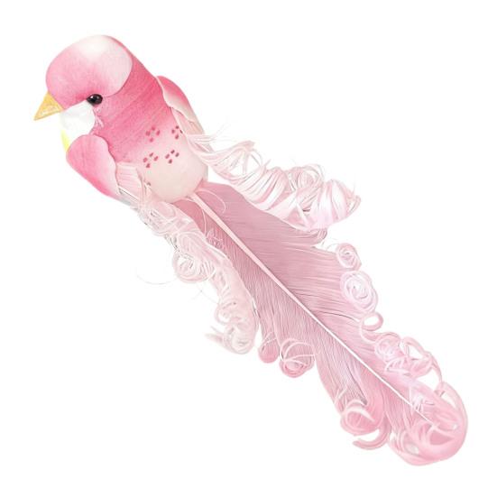 Artificial Birds Simulation Foam Birds with 3D Feather Tail Realistic Clip