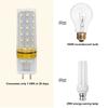 5PCS G12 Led Corn Light Bulbs Bulb 10W 20W Cool Warm White 220V 240V 85-265V Clear Pc Shell 360 Degree Beam Angle 2835 Smd Home