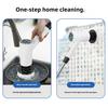 Electric Spin Scrubber Cordless Cleaning Brush with 9 Brush Heads 3 Speed Waterproof Shower Scrubber with Extension Handle for Tub Tile Floor Car