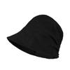 Autumn and winter new fashion knitted basin hat, solid color versatile bucket hat women's versatile bucket hat
