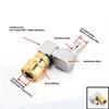 1/4 Inch 360 Degree Adjustable Brass Swivels Sprinkler Nozzle Sprays Nozzle For Precisions Garden Watering & Irrigation