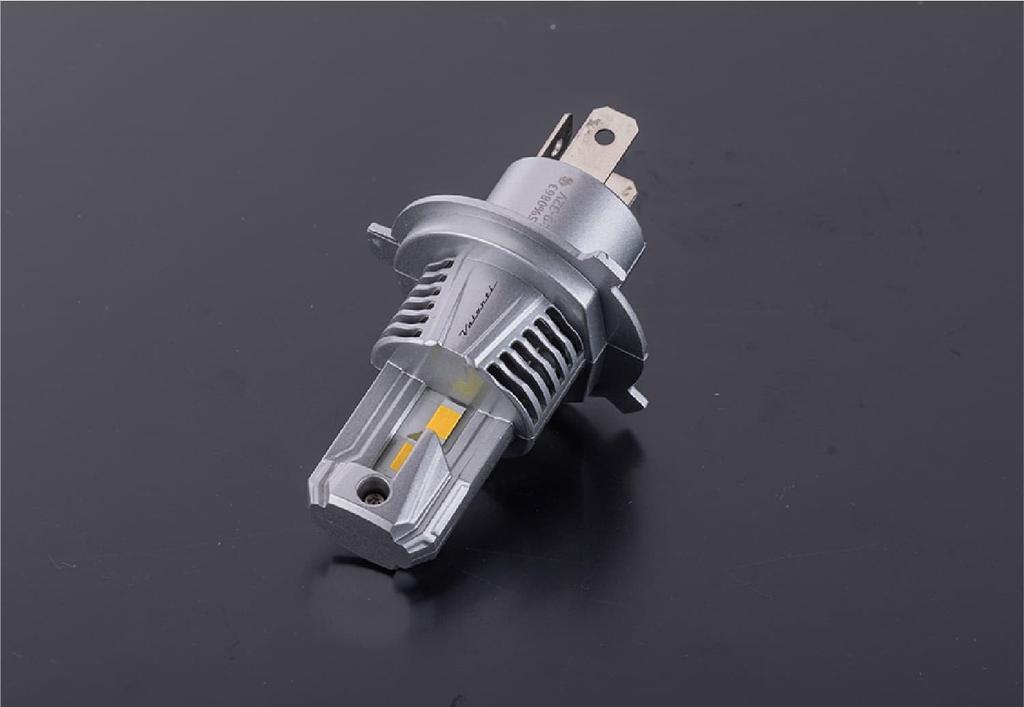 Valenti moto Genuine Replacement LED Head & Fog Bulb RH Series Light Bulb Color, 3000K, 3000 lm (H4)