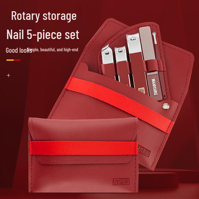 

Luxury Anti-Splash Oblique Mouth Nail Clipper Set for Home Pedicure