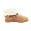 UGG CLASSIC MINI Mocha Bear New Arrival Box Sheepskin Thermal Waterproof Short Snow Boots Women's Brown 1016222-CHE(Team-)