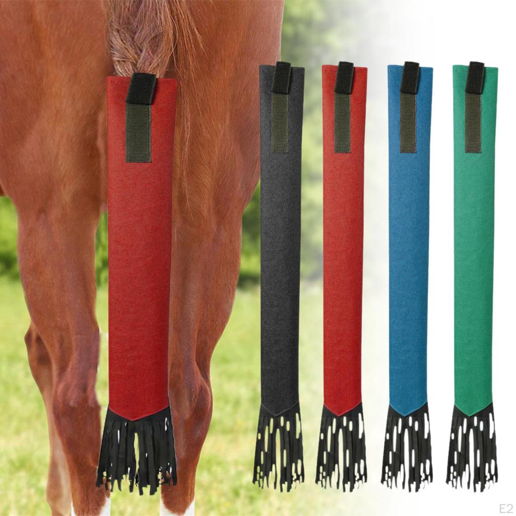 wh Fringe Equine Keep The Tail Clean Decor for Equestrian Accessories Grooming Supplies