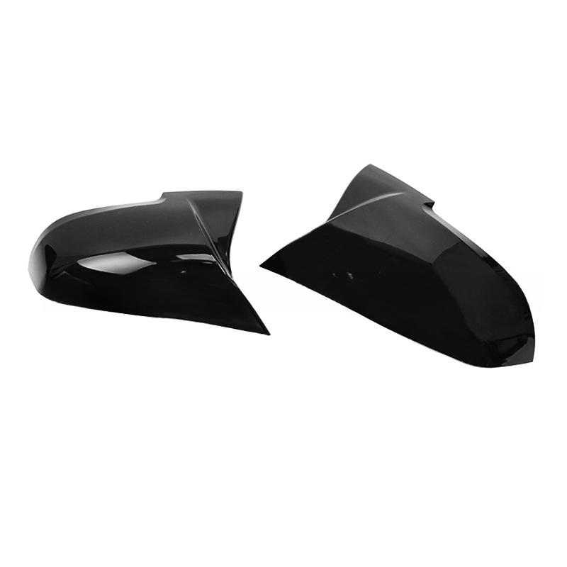 

1Pair Side Rearview Wing Mirror Cover Caps For BMW 1 2 3 4 Series F20 F30 F31 F32 F34 F36 E84 2014 -2019 ABS Gloss Black D-Glossy Black
