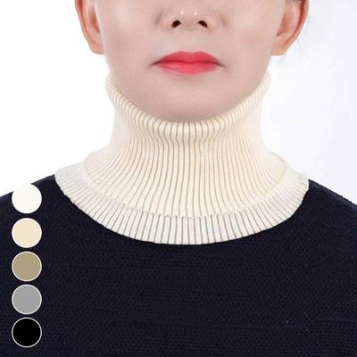 Winter Warm Thin Knit Fake Turtleneck