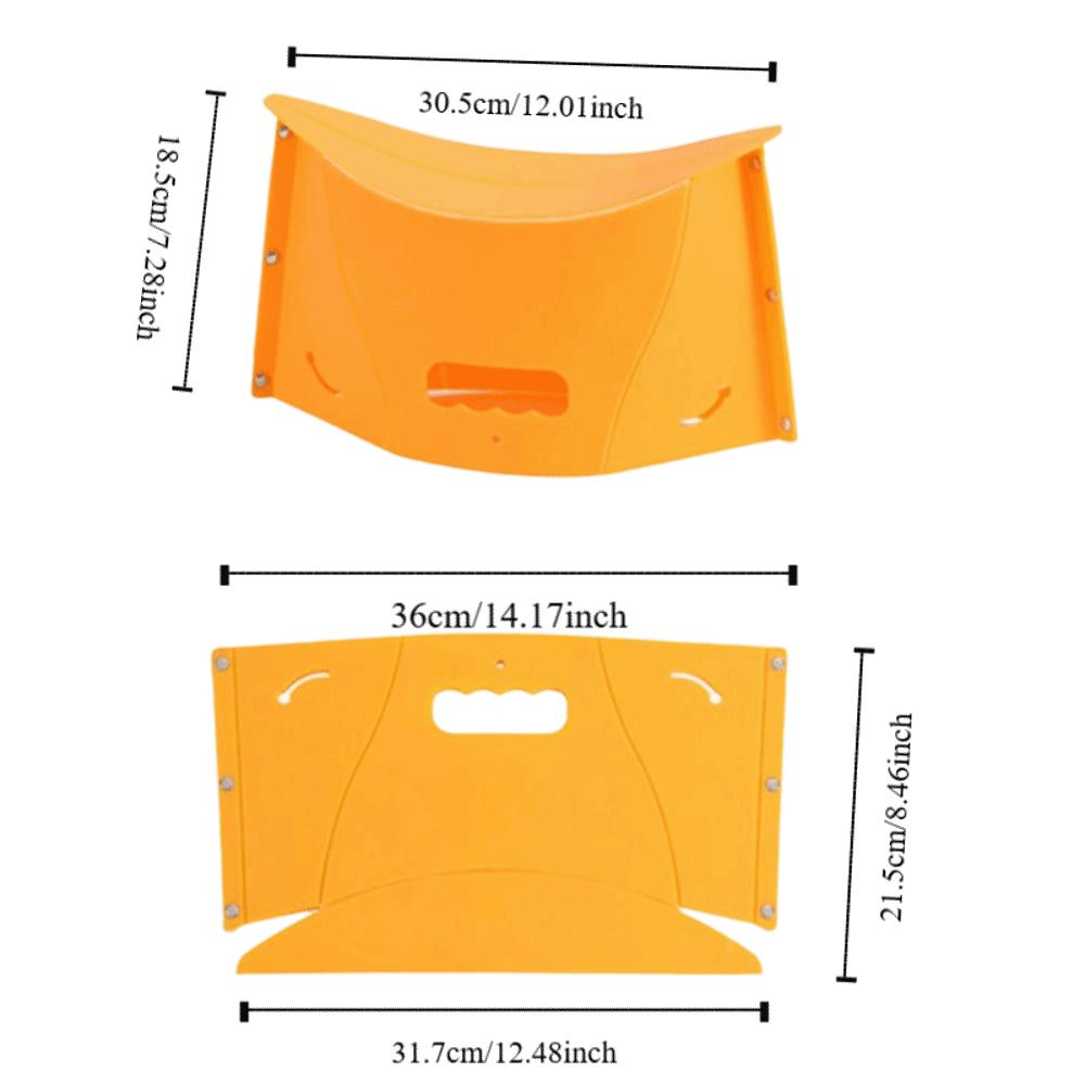 Ultra-Thin Design Portable Chair Small Size Outdoor Chair Storage Solution Storage Stool  Travel