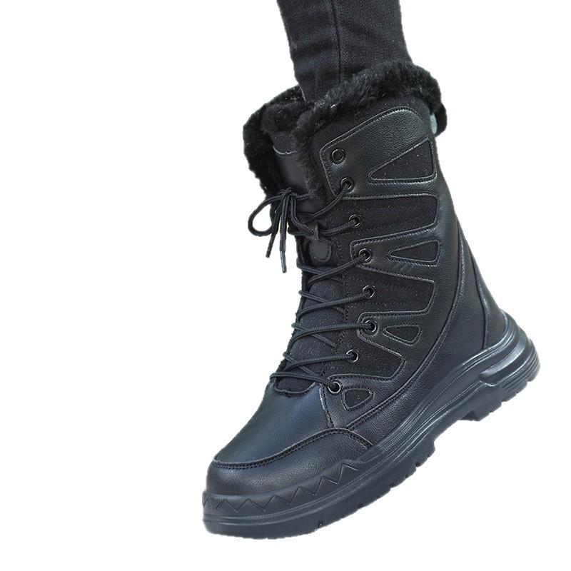 Outdoor Hiking Boots Thick-soled Thermal Snow Boots Velvet High-top Casual Shoes Sneakers