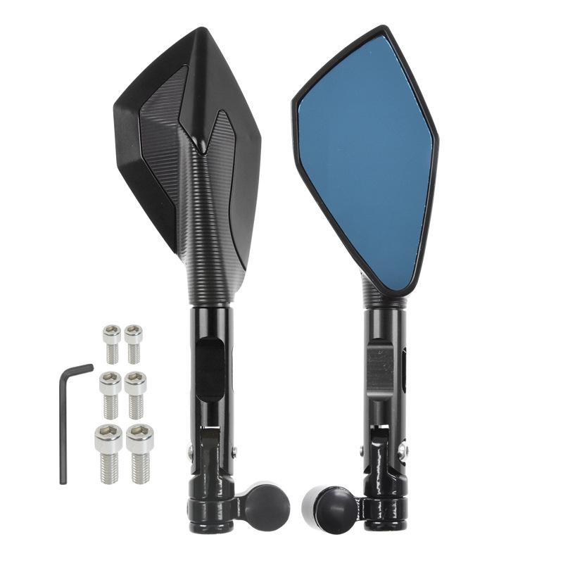 

Мотоциклетное зеркало с ЧПУ, задние боковые зеркала заднего вида для KYMCO Xciting 250 Xciting 300 Xciting 400 AK550 AK 550 чёрный