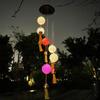 Solar Outdoor Hummingbird Wind Chime Light