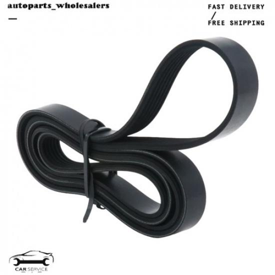 EPDM Serpentine Belt 6PK2115 For Cadillac DTS Ford Focus Porsche 911 Honda HR-V