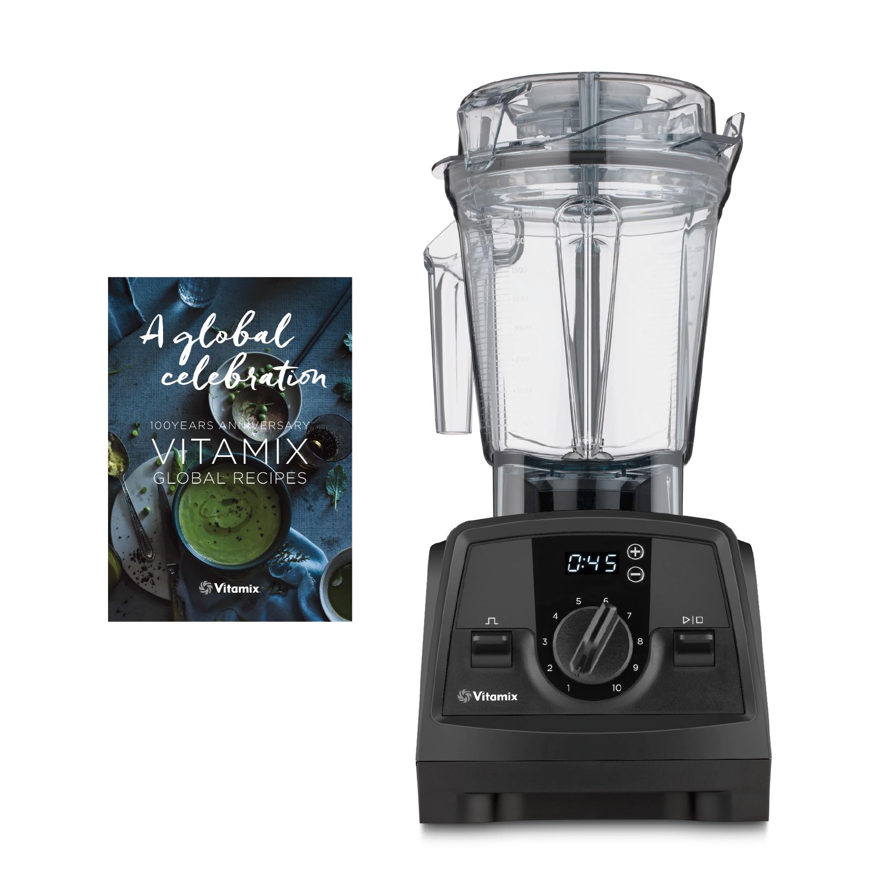 

Vitamix V1200i Black Blender with Limited Bonus 8 Roles in 1 2L Container 10 Year Warranty Blender [Official] чорний