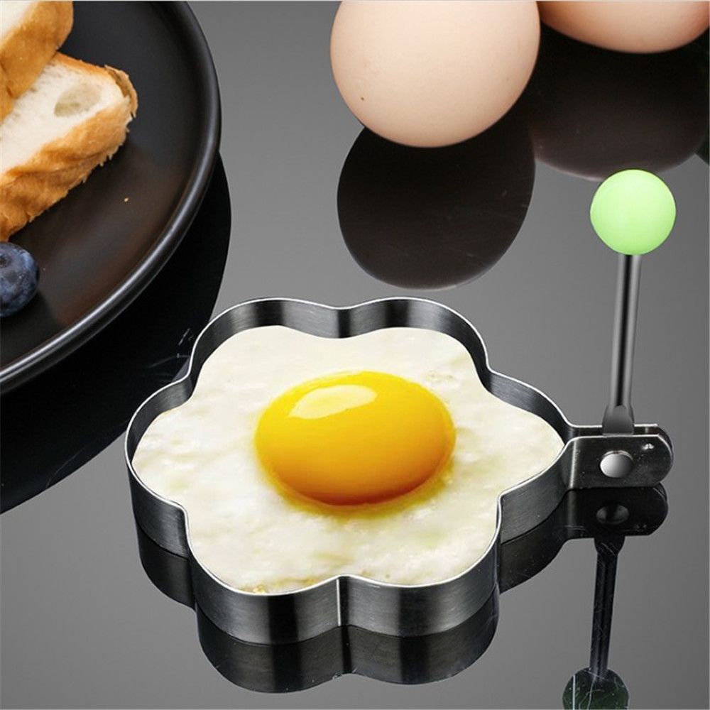 

Круглая креативная кухонная форма для жарки омлета, модель кольца из нержавеющей стали