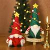 Christmas Festival Faceless Dwarf Doll Ornaments Red Grey And Green Dolls Window Decoration Props