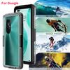 כיסוי עמיד במים IP68 עבור Google Pixel 8 Pro 7 7a 6a 6 5 4 3a 3 2 כיסוי הגנה מלא עמיד בפני זעזועים Pixel 4 3 XL 2 XL Coque 5