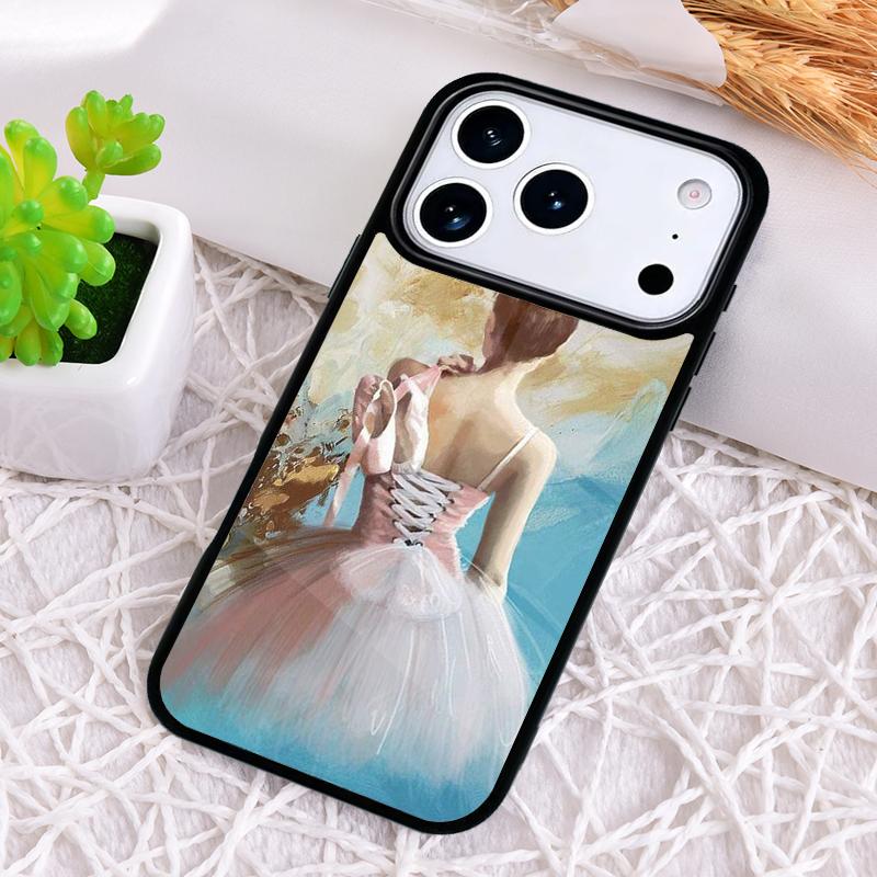 Ballerina Dance Phone Case for iPhone 17 Air 16 15 11 12 14 13 Pro Max Shockproof Cover