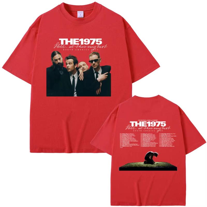 Alternative Rock Band The 1975 Still At Their Very Best North America Tour Tshirt Unisex Women Casual Cotton Vintage T Shirts Tops