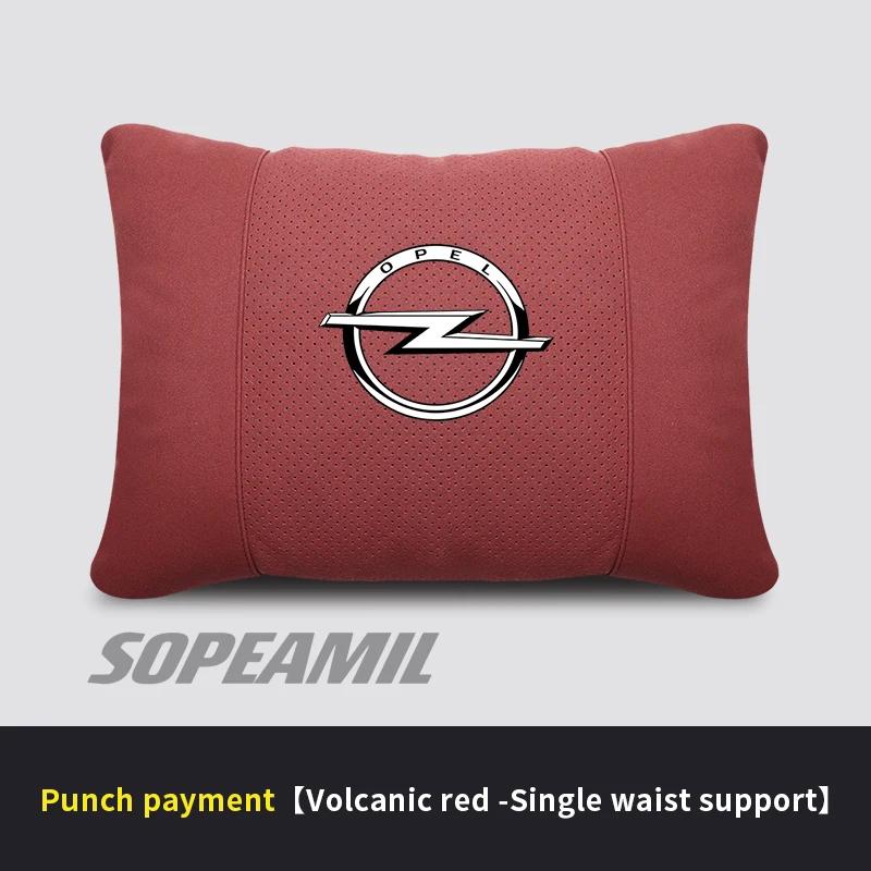 Car Headrest Lumbar Rest CushionOpel Astra Corsa Grandland Insignia Mokka Vectra GTC Tigra Vivaro Zafira Combo Vivaro GTC Delica
