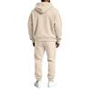 Men's Color Sweatshirt Set Casual Athletic Two Piece Outfit for Spring and Fall