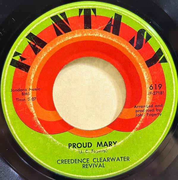 Виниловая пластинка CREEDENCE CLEARWATER REVIVAL Proud Mary Born On The Bayou 619 Fantasy 1968 США Рок Б/у