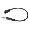 Flexible DIN 5 Pin Female to 6.35mm Male Cable Plug and Play 1.0ft Microphone Sound Adapter TRS Stereo Audio Extension Cable