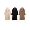 Women's Kaslead Fashion Fleece Long Coat