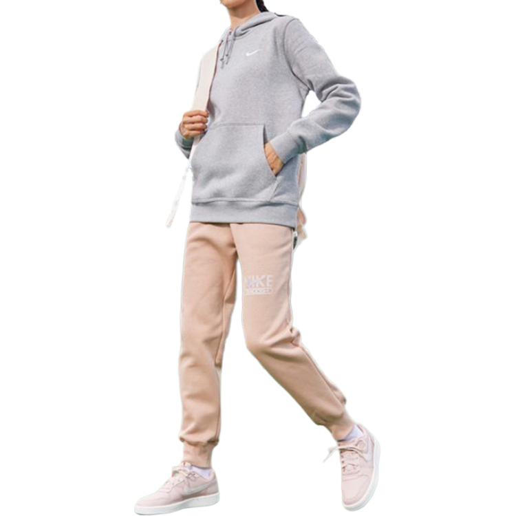 Nike Solid Color Hooded Casual Long Sleeve Sweatshirt Men Sweatshirt Dark-Heather-Gray 623453-063