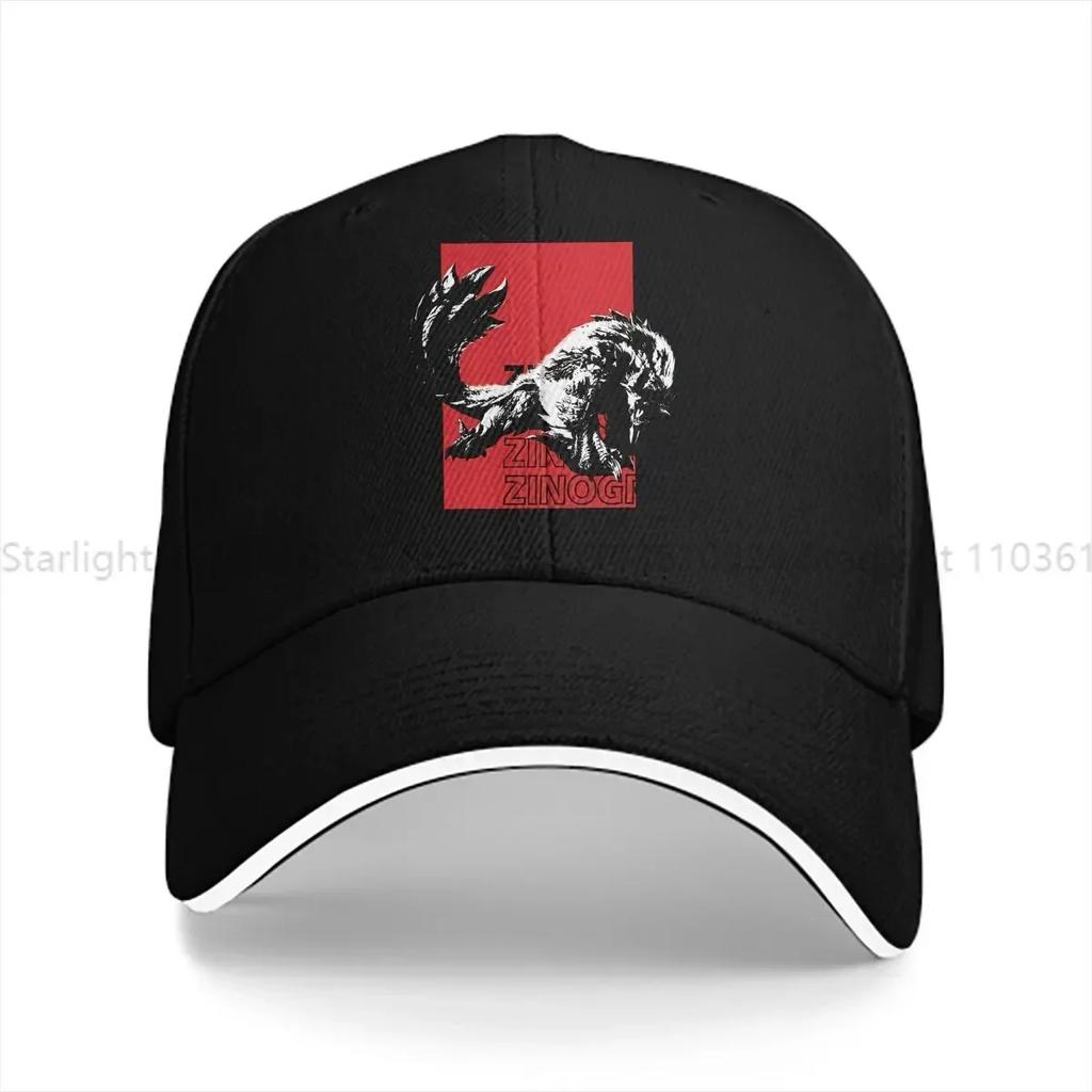 Black And White Zinogre Baseball Cap Men Hats Women Visor Protection Snapback World Hunter Caps