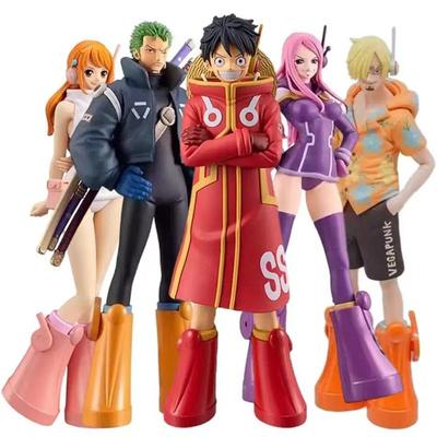 Figura Anime One Piece Luffy Zoro Chopper Nami Figura de Ação Para Crianças Colecionável Modelo de PVC Boneca Brinquedos Presente