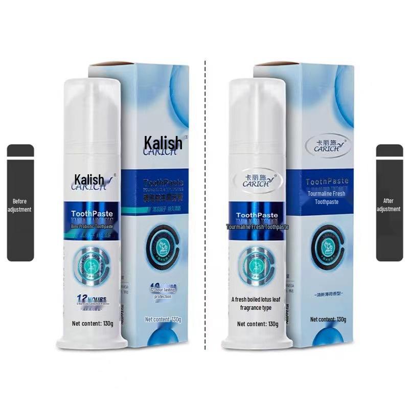 

Green Leaf Kalishi 130g Tourmaline Fresh Toothpaste for Men & Women - Cleans Teeth, Freshens Breath, Removes Odor, Protects Teeth