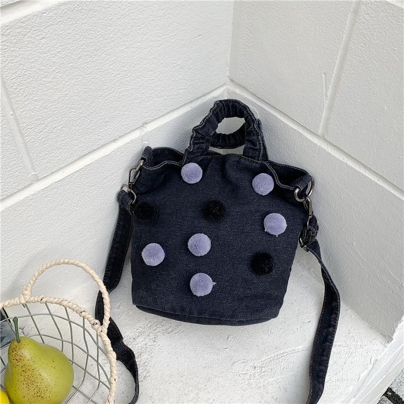 Denim Eimer Tasche Damen Schulter Crossbody Tasche