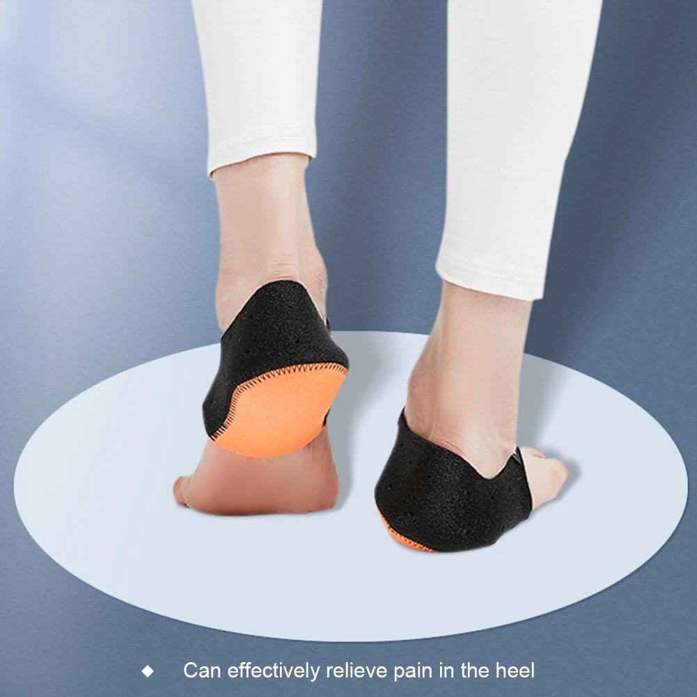 Men And Women Heel Pad Sports Insole Thickened Shock Absorption For Heel Tendinitis & Pain Relief