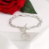 3PCS Fashion Thick Chain Link Bracelets for Women Vintage Snake Chain Gold Color Silver Color Bangles Bracelets Set Punk Jewelry