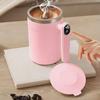 Automatic Magnetic Stirring Mug Rechargeable Blender Cup with Detachable Stirrer Portable Electric Mixing Mug for Hot Chocolate Protein Shakes Coffee