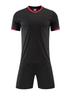 Adult Kids Soccer Uniform Set Breathable Sweat Absorption Quick Dry Soccer Jersey Stitching Color Competition Training Soccer Uniform
