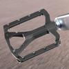 JT03 Mountain Bike Aluminum Alloy Pedal Non-Slip   Foot Rest Cycling Accessory(Black )