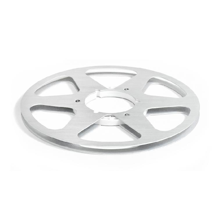 Aluminum 6 Hole Reel With 10.5Inch Empty Tape Nab Hub Disk For Studio Recording Equipment