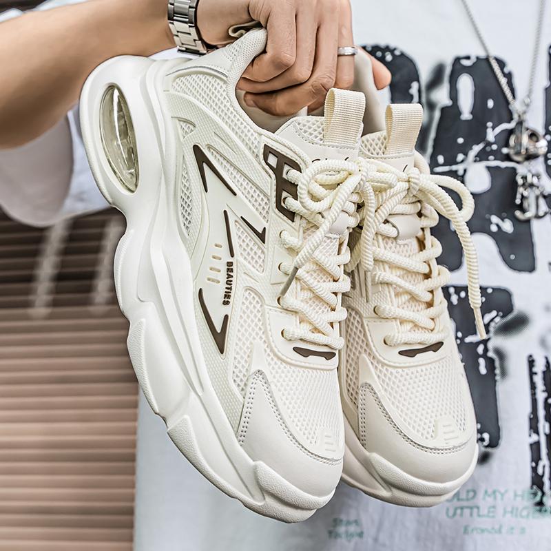 New Men's Fashion Casual Shoes Boys Students Trending Soft Sole Comfortable Sneakers Male Classic Breathable Gym Shoes