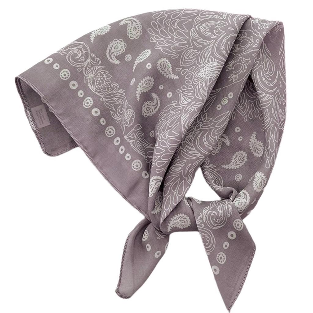 Stilvolle Party-Bandanas Taschentuch Vielseitig Tasche Vintage Quadratisches Kopftuch für Sport und Freizeit