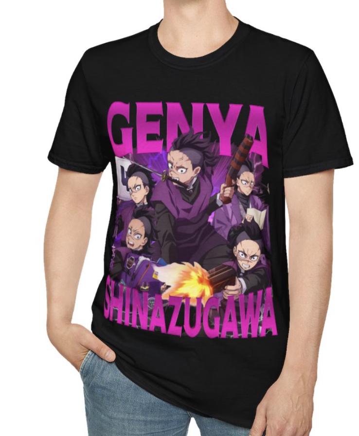 Hot New Top Fasnsin Cosplay Hot-blooded Classic Anime Print T-shirt 25 Hot Animen Gifts Tees New Men's and Women's Streetwear