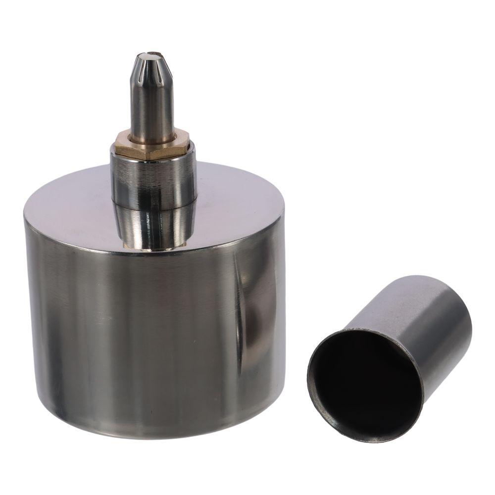 Прочная спиртовая горелка 200 мл Спиртовая лампа Утолщенное нагревательное оборудование Лампа со фитилем Лабораторная 200ml