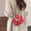 Pearl Embroidery Banquet Bag Cheongsam Accessories Hanfu Clutch Bag Chinese Style Handbag  Party