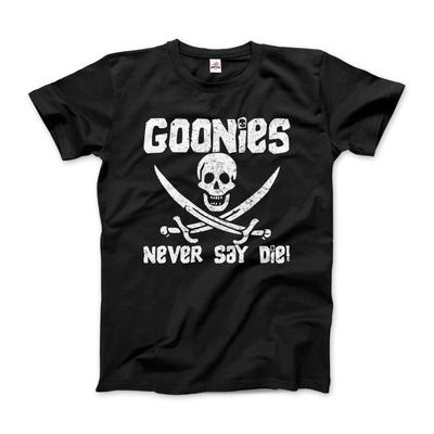 The Goonies Never Say Die Distressed Design T Shirt