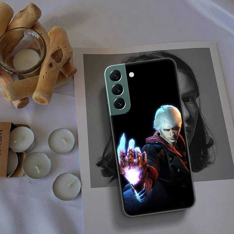 D-Devil May Cry DMC Phone Case For Samsung A15 A25 A35 A55 Galaxy A12 A22 A32 A52 A72 A54 A34 A24 A14 A53 A33 A23 A13 A73 A42 5G