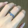 3Pcs Cute Star Wrap Finger Rings Adjustable Minimalist Dopamine Star Rings