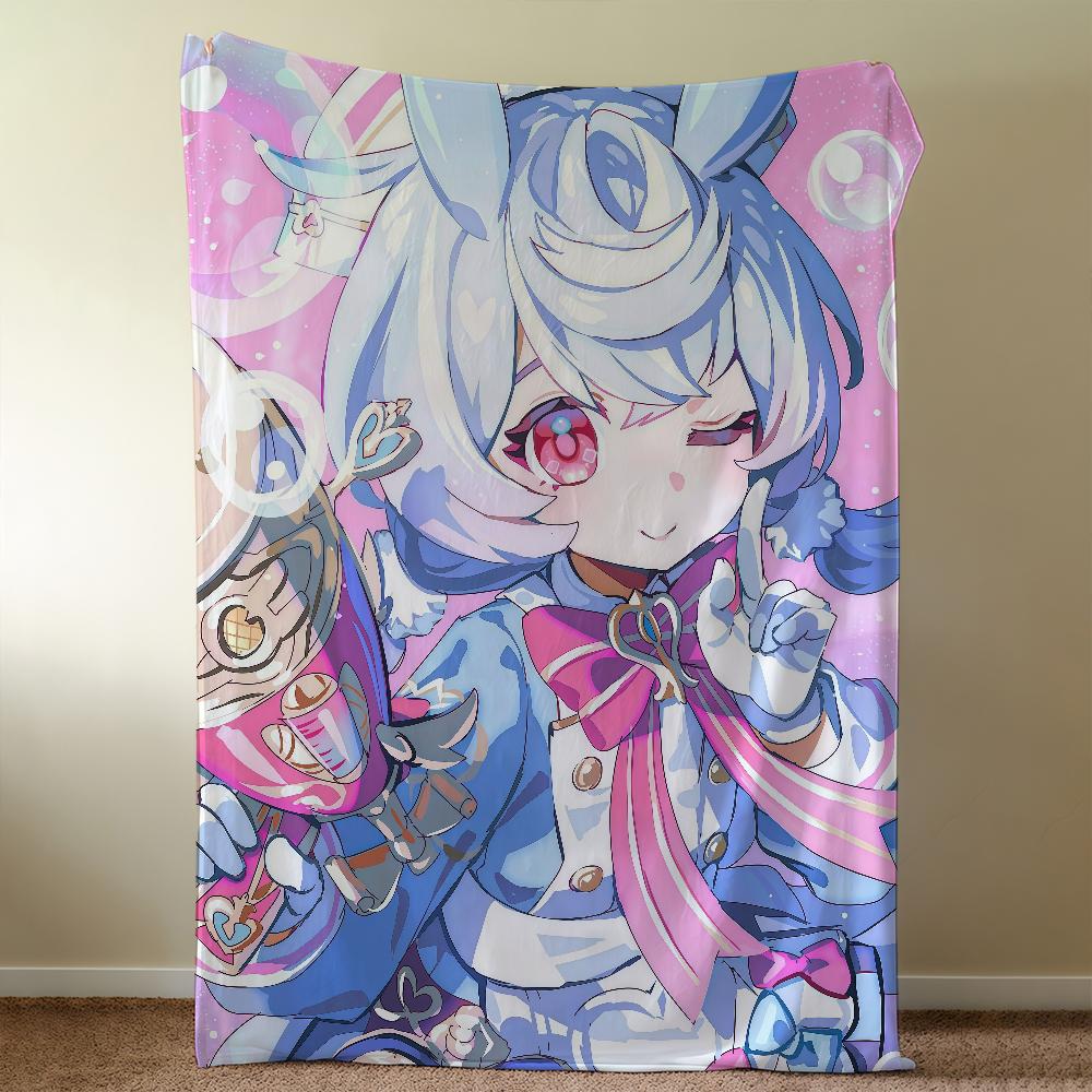 Blanket Throw Sigewinne Super Cosy Plush Living Room Genshin Sofa Impact Couch Childish Birthday Gifts