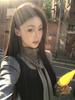Women's Korean-Style Grey High Neck Slim Fit Long Sleeve T-Shirt & Vest Layered Two-Piece Set for Autumn/Winter