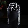 Fairy Glitter Beaded Forehead Ornament Korean Style Rhinestone Head Chain  Girls